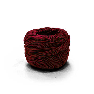 Perlé Ovillo 100% Algodón A-1076 BURDEO (10 UND)1