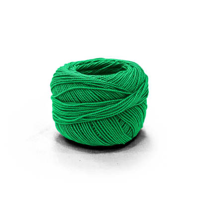 Perlé Ovillo 100% Algodón A-1129 VERDE NAVIDAD (10 UND)1
