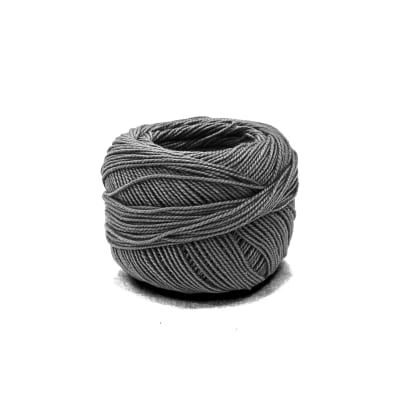 Perlé Ovillo 100% Algodón A-1243 PLOMO OSCURO (10 UND)1