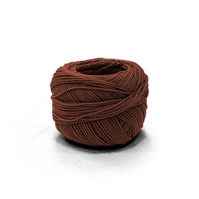 Perlé Ovillo 100% Algodón A-1252 MARRÓN (10 UND)1