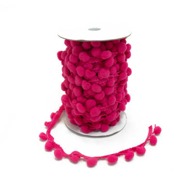 Pom Pom FUCSIA Tira (15 Metros)1