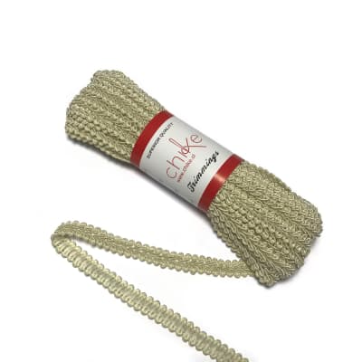 Pasamanería Trenza Mediano 15MM CRUDO (10 Mts)1