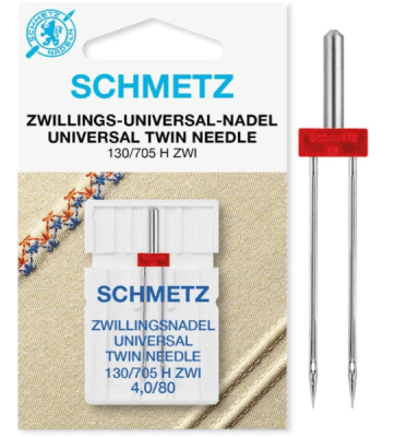 Aguja Doble SCHMETZ 4,0/801