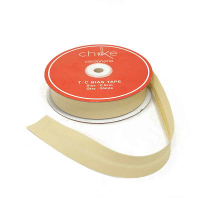 Sesgo CRUDO 25MM (20 Mts)1