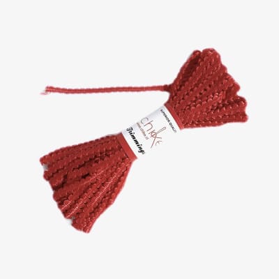 Pasamanería Siciliana Rojo 6.5mm1