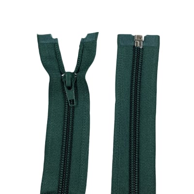CIERRE NYLON #5 VERDE BOTELLA 60 CM/25 PCS1