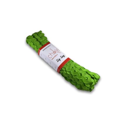 Zigzag VERDE NAVIDAD 5MM (10 Mts)1