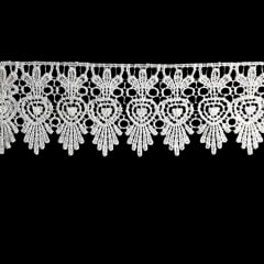 Blonda Macrame 0956 Blanca 6.5cm 10Yds