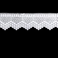 Blonda Macrame 1070 Blanca 5cm 10yds
