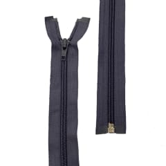 CIERRE NYLON #5 PLOMO OSCURO - 80 CM/25 PCS