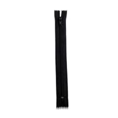 CIERRE NYLON #3 NEGRO-18 CM/50 PCS
