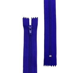 CIERRE NYLON #3 AZUL REY - 60 CM/50 PCS