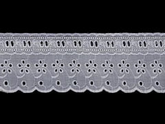 BRODERY PASACINTA BLANCO 7CM 15 yds - 0004