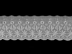 BRODERY BLANCO 8CM 15 yds - 0051