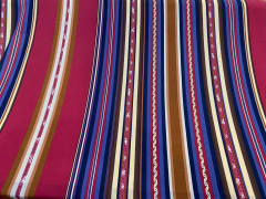 Tela Andina Fondo Burdeo 1.5mts x 1mts