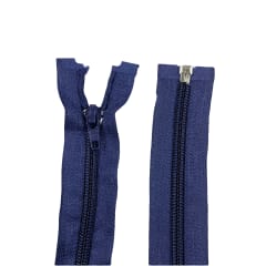 CIERRE NYLON #5 AZUL MARINO 80 CM/25 PCS