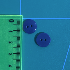 botón clásico (20 L-12 mm)144 unid. Azul Marino