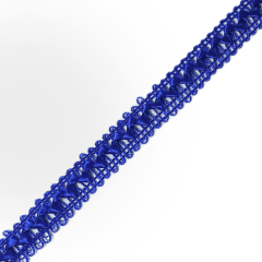 Pasamanería Samoza Azul Rey 18mm/10mts