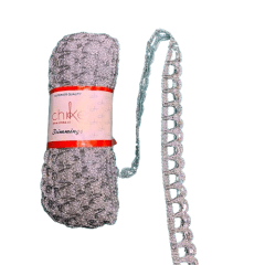 Pasamaneria Basta Plata 10 Yds