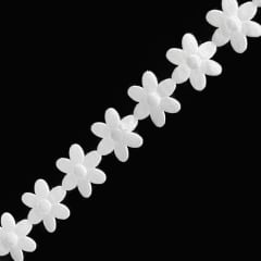 Flor Pétalos Blanco 20mm,10yds