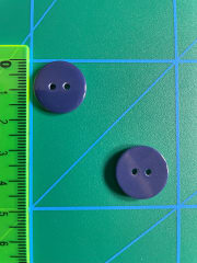 Botón Clásico Azul Marino (28 L-18 mm)