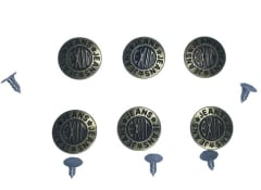 Botón Jeans Envejecido (10 unid)