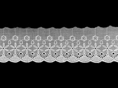 BRODERY BLANCO 7CM 15 yds - 0169