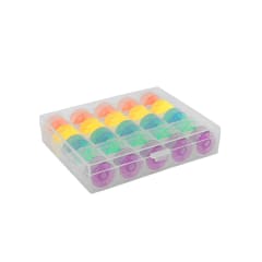 Carrete Casero Plástico (Set de Colores) Caja 25 UN