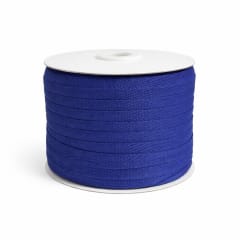 Cinta Espiga poliéster 15mm Azul Rey Rollo 50mts.