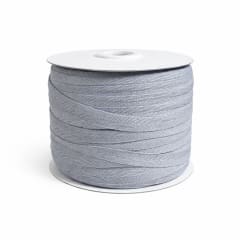 Cinta Espiga poliéster 15mm Gris Perla Rollo 50mts.