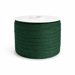 Cinta Espiga Poliéster 10mm. Verde Botella Rollo 100mts.