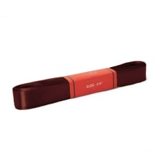Cinta Raso Burdeo 15MM (10 Mts) Paq. 10 UND 