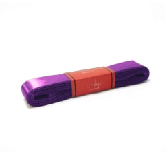 Cinta Raso Morado Claro 25MM (10 Mts) Paq. 5 UND 
