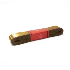 Cinta Raso Mostaza 25MM (10 Mts) Paq. 5 UND 