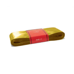 Cinta Raso Mostaza 50MM (10 Mts)