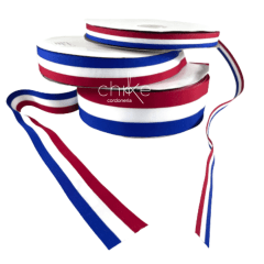 Cinta Tricolor 25 mm 50 mts.