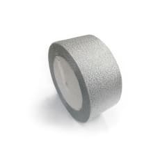 Cinta Matri Metalizado PLATA 38MM (Rollo 15 Mts)