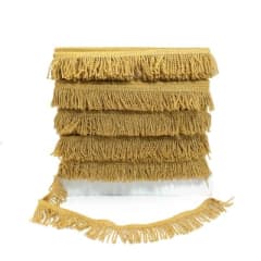 FLECOS METALIZADO ORO 4.5CM / 10 MTS.