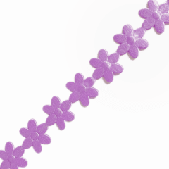 Flor Pétalos  Lila 20mm,10yds
