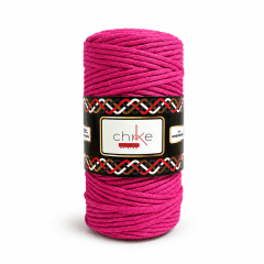 Macrame 3mm Peinado Fucsia 400gr