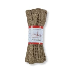 Pasamaneria Coco Beige 15mm 10yardas