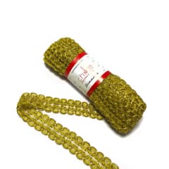 Pasamanería Metalizado Doble Musical Oro 30MM (10 yardas)