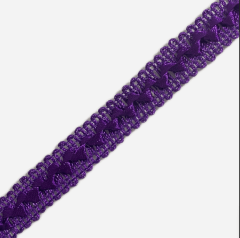 Pasamanería Samoza Morado 18mm/10mts