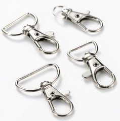 Mosquetón con destorcedor 12 mm
