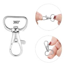 Mosquetón con destorsedor 20 mm