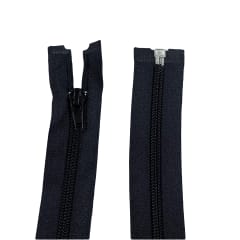 CIERRE NYLON #5 NEGRO 45 CM/25 PCS