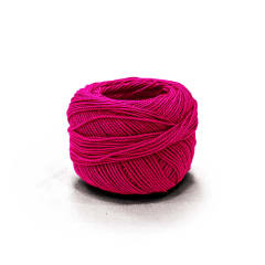 Perlé Ovillo 100% Algodón A-1064 FUCSIA (10 UND)