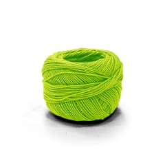 Perlé Ovillo 100% Algodón A-1092 VERDE PISTACHO (10 UND)