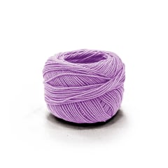 Perlé Ovillo 100% Algodón A-1136 ROSA PURPURA (10 UND)