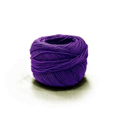 Perlé Ovillo 100% Algodón A-1163 VIOLETA (10 UND)